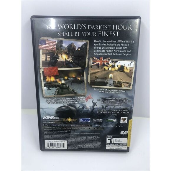 Call of Duty: Finest Hour - Sony PlayStation 2, And Call Of Duty World At War - Picture 4 of 10